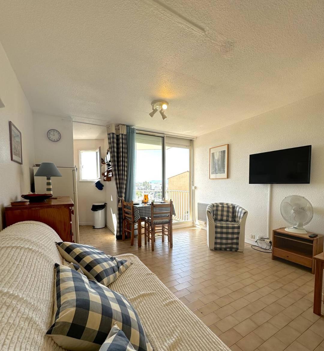 studio 3 personnes accès direct plage - parking privé - 3TVP30 Le Barcarès Esterno foto